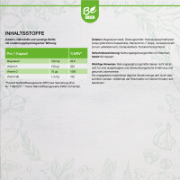 Sun Green - Vitamin D3 & K2 mit Magnesium & Vitamin B6 - vegan - 60 Kapseln