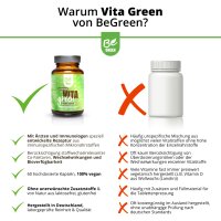 Vita Green Kapseln - Vitamine hochdosiert - 60 St.