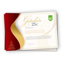 Gutschein 25 EURO