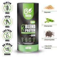3Blend - Veganes Protein Pulver - Natur pur -  mit BCAA...