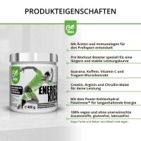 Energy Kick - Veganer Pre Workout Booster ohne Zuckerzusatz