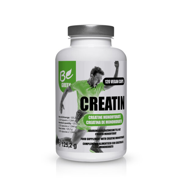 Creatin Kapseln -  reines Kreatin Monohydrat - Leistung steigern